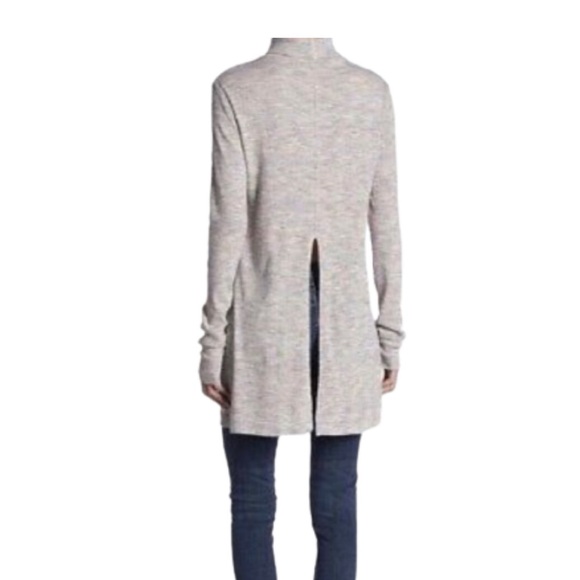 We The Free by Free People Stonecold Ivory multi turtleneck tunic top size small - Picture 4 of 7